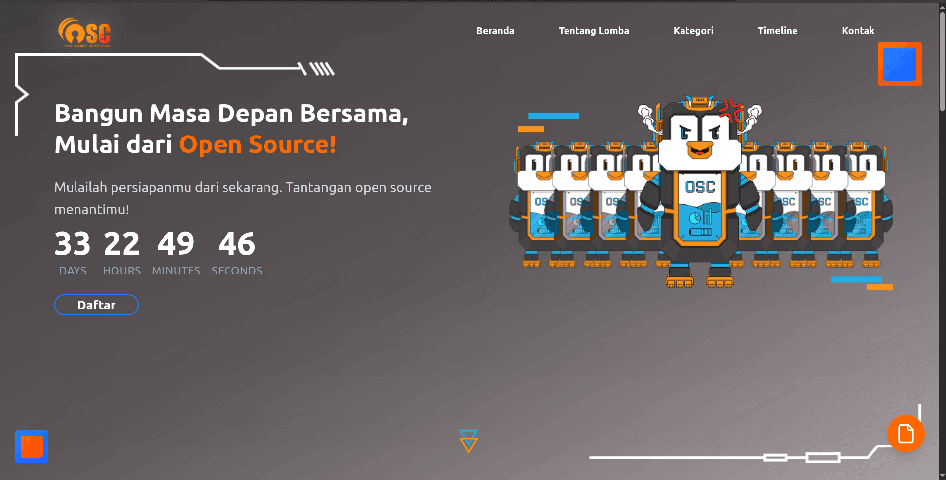 OSC 2025 - Registration Website