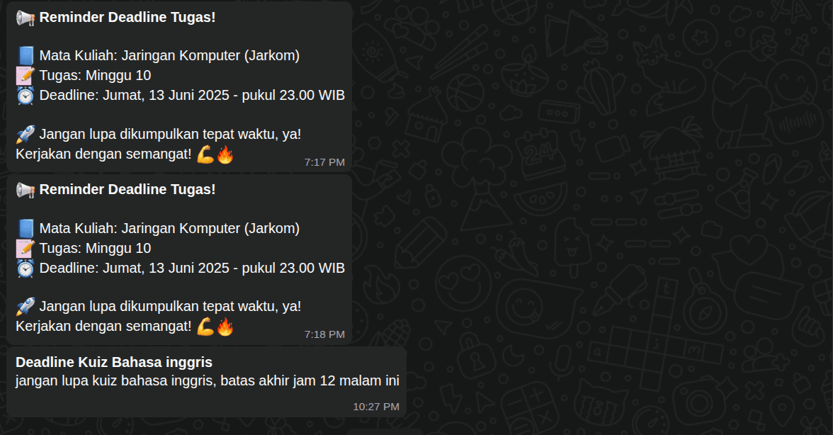 WhatsApp Bot - Task Scheduler